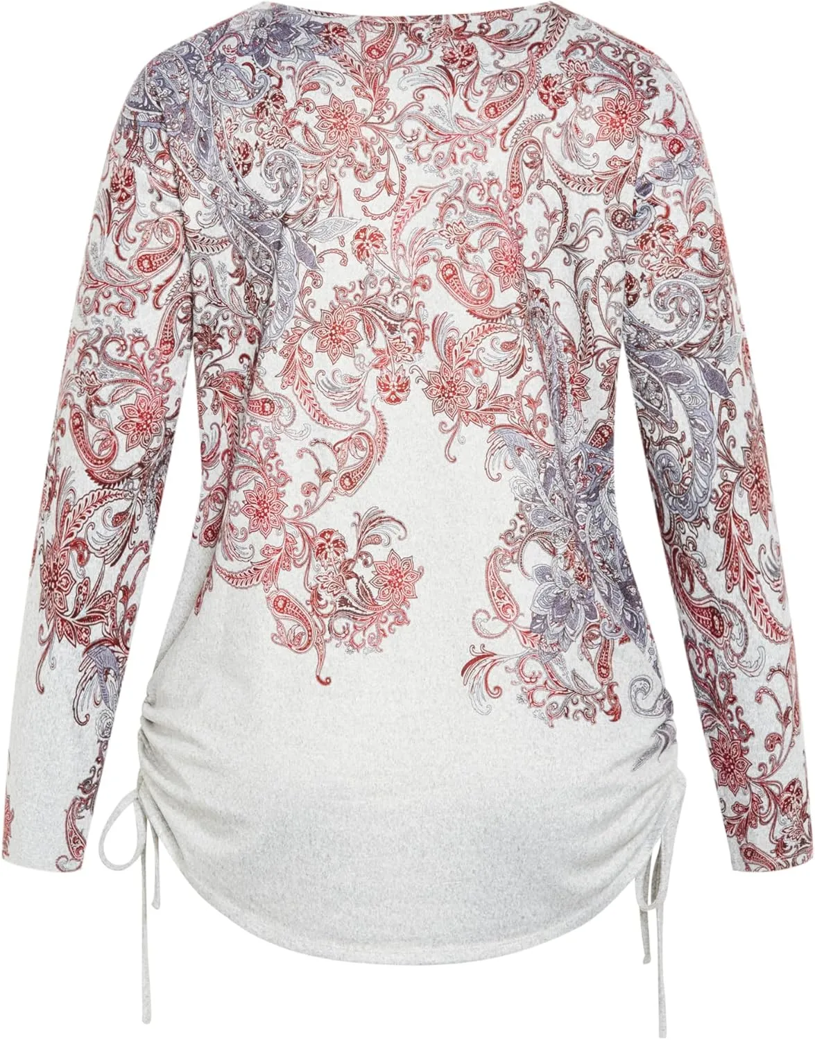 Women's Plus Size Top - Charlene Side Tie