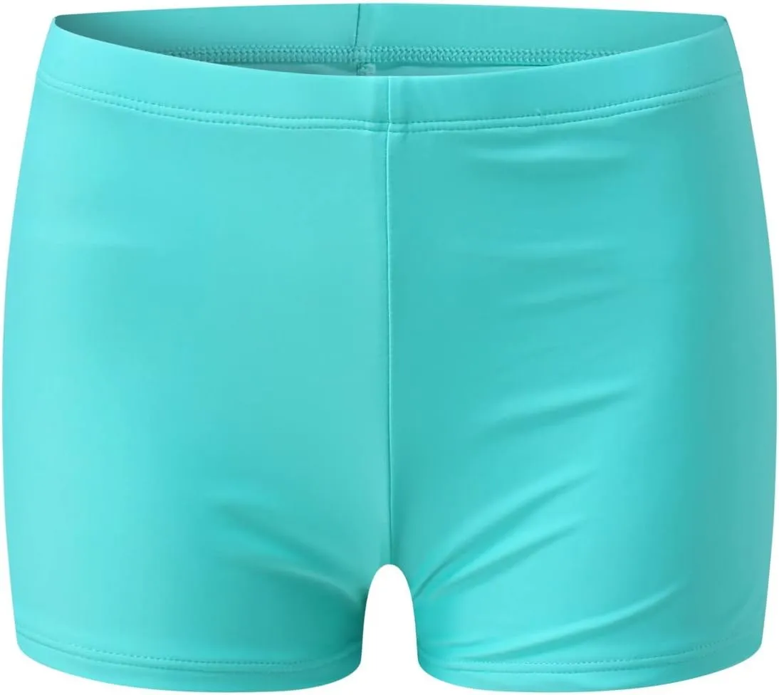 Womens Swim Shorts Solid Tankini Bottoms Swimsuit Bathing Suit Swimming Shorts Boyshort Swimwear