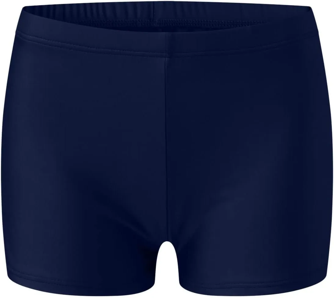 Womens Swim Shorts Solid Tankini Bottoms Swimsuit Bathing Suit Swimming Shorts Boyshort Swimwear