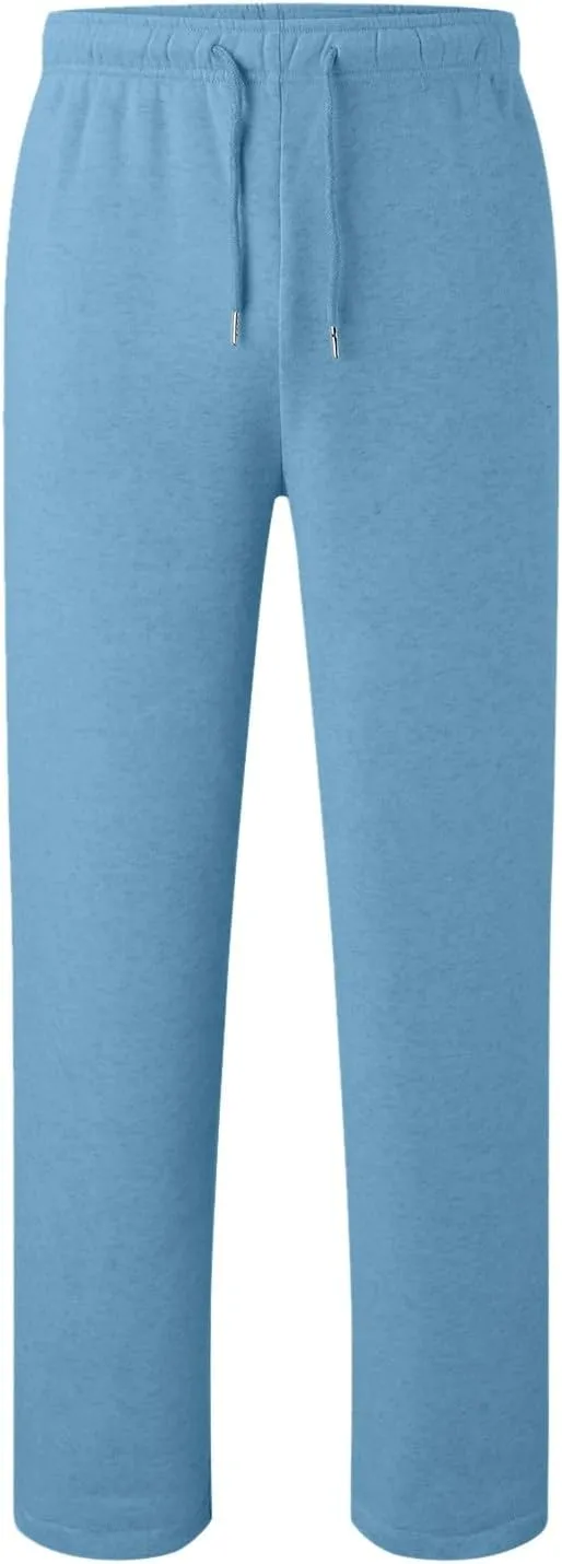 Women's Wide Leg Sweatpants 2025 Trendy Athletic Baggy Sweat Pants High Waist Drawstring Casual Loose Lounge Trousers
